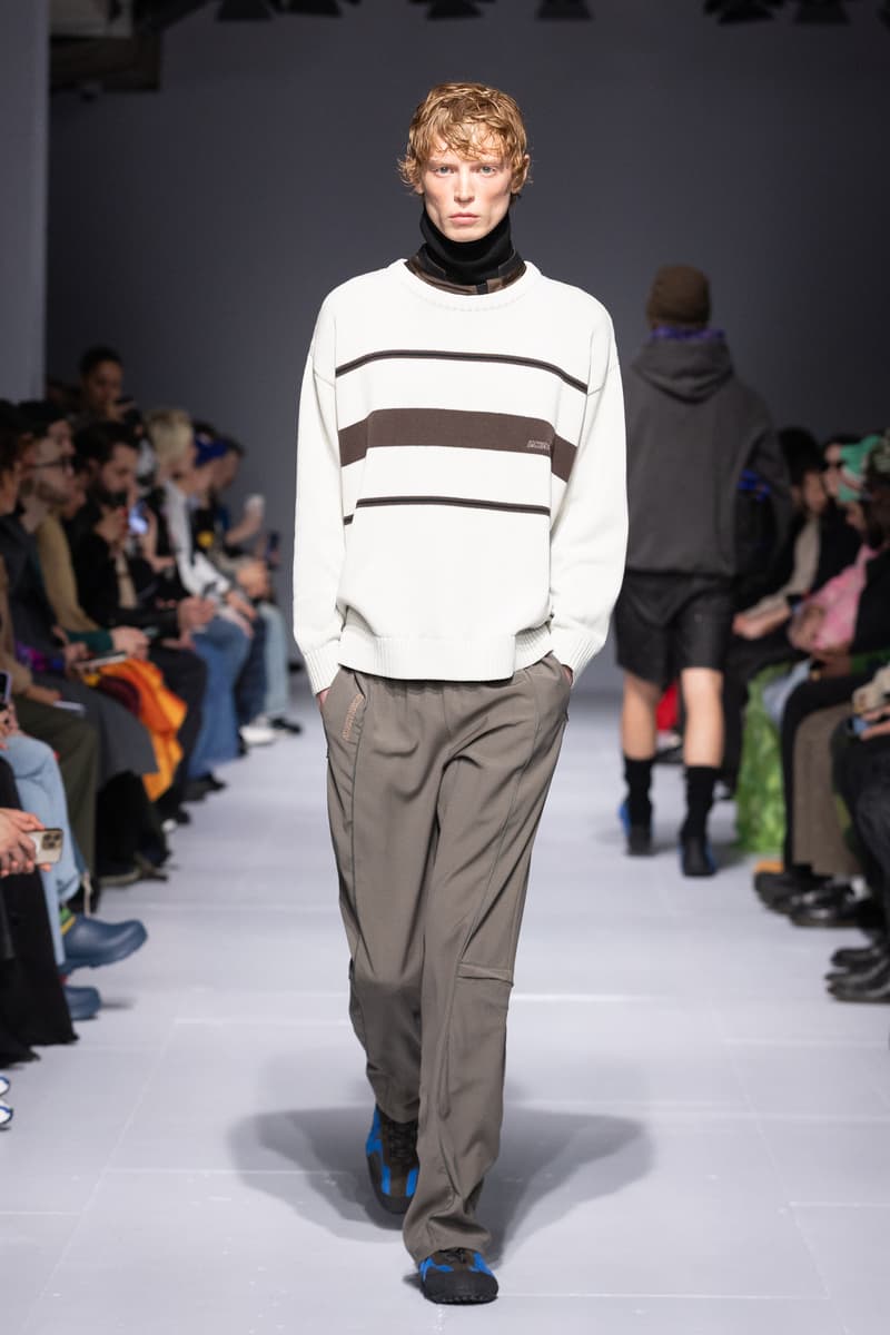 Robyn Lynch Fall Winter 2024 London Fashion Week cp company menswear collaboration runway show