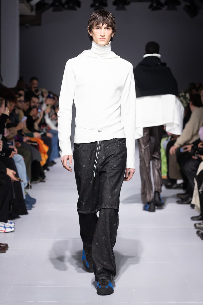 Robyn Lynch Fall Winter 2024 London Fashion Week cp company menswear collaboration runway show