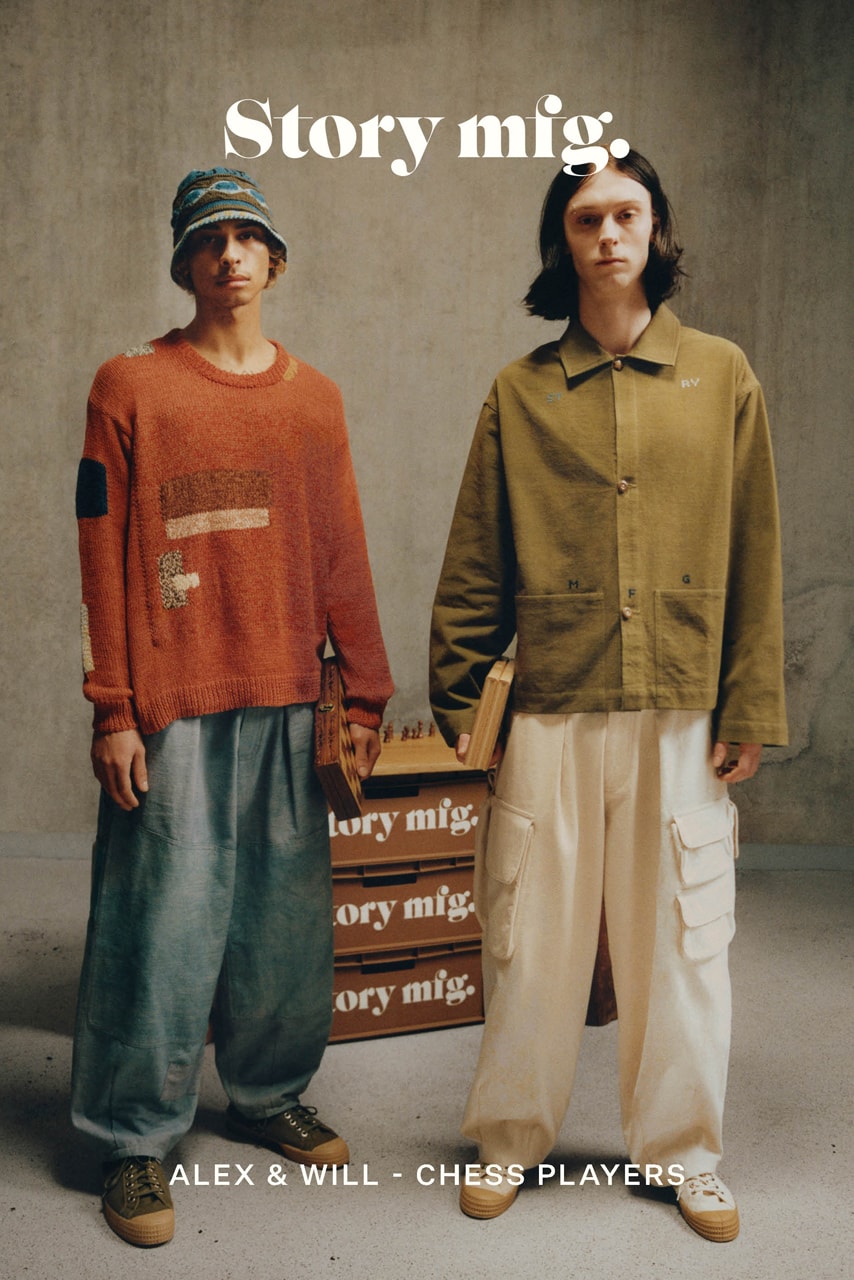 Story mfg. Looks to Varied Hobbies for SS24 Campaign Fashion