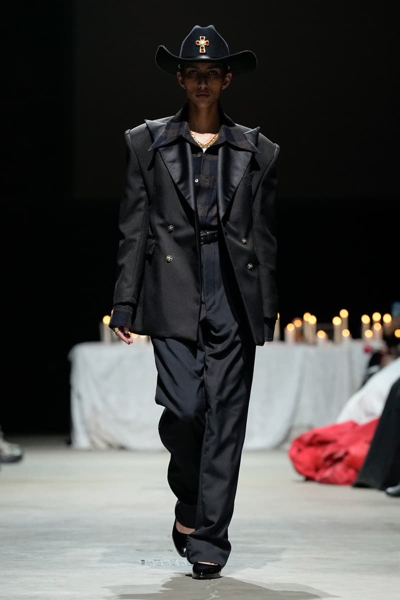 Willy Chavarria Tells a Story of Intimate Safety for FW24 New York Fashion Week Runway