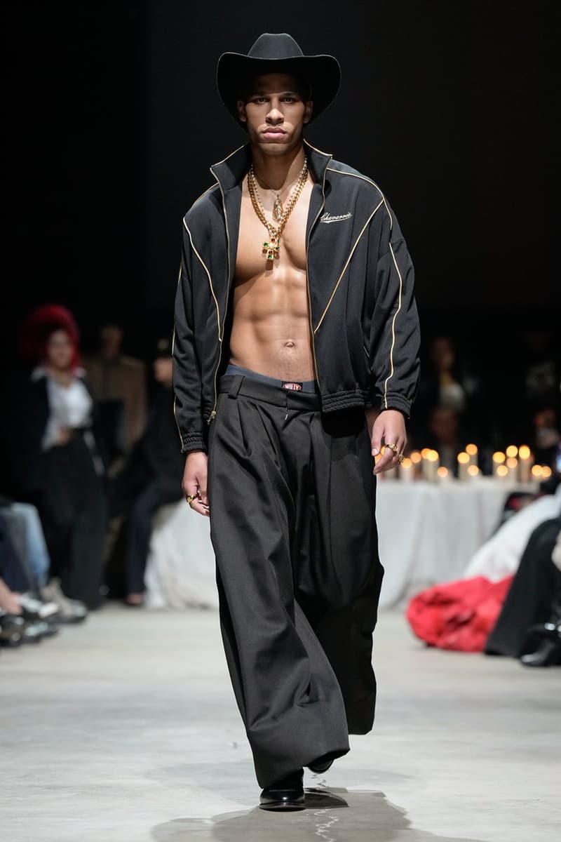 Willy Chavarria Tells a Story of Intimate Safety for FW24 New York Fashion Week Runway