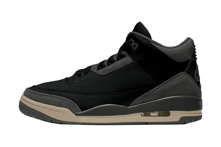An A Ma Maniére x Air Jordan 3 in "Black" is on the Way