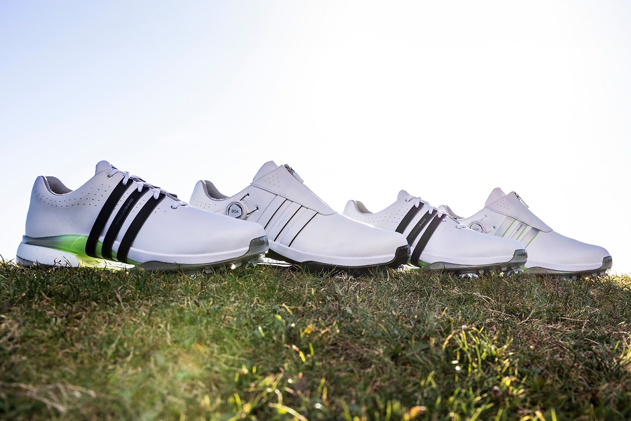 adidas tour360 24 golf shoes white green silver boa release date price store list guide