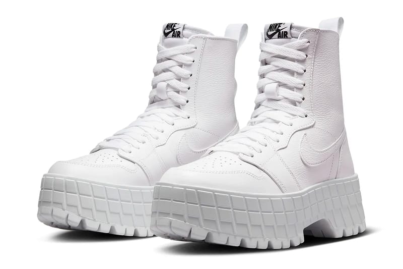 Official Look at the Air Jordan 1 Brooklyn "Triple White"