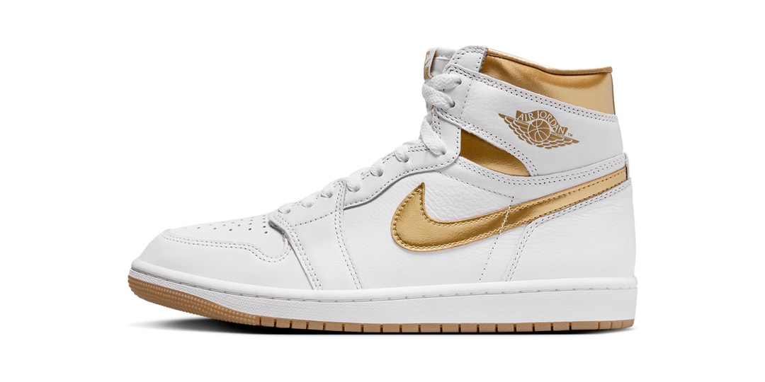 "Metallic Gold" Graces the Air Jordan 1 Retro High OG