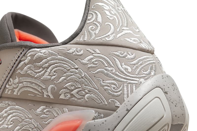 Air Jordan 38 Low Gears up for the Olympics With New "Torch" Colorway Cement Grey/Hyper Crimson-Particle Beige-Cool Grey paris jordan brand michael jordan jumpman nike swoosh