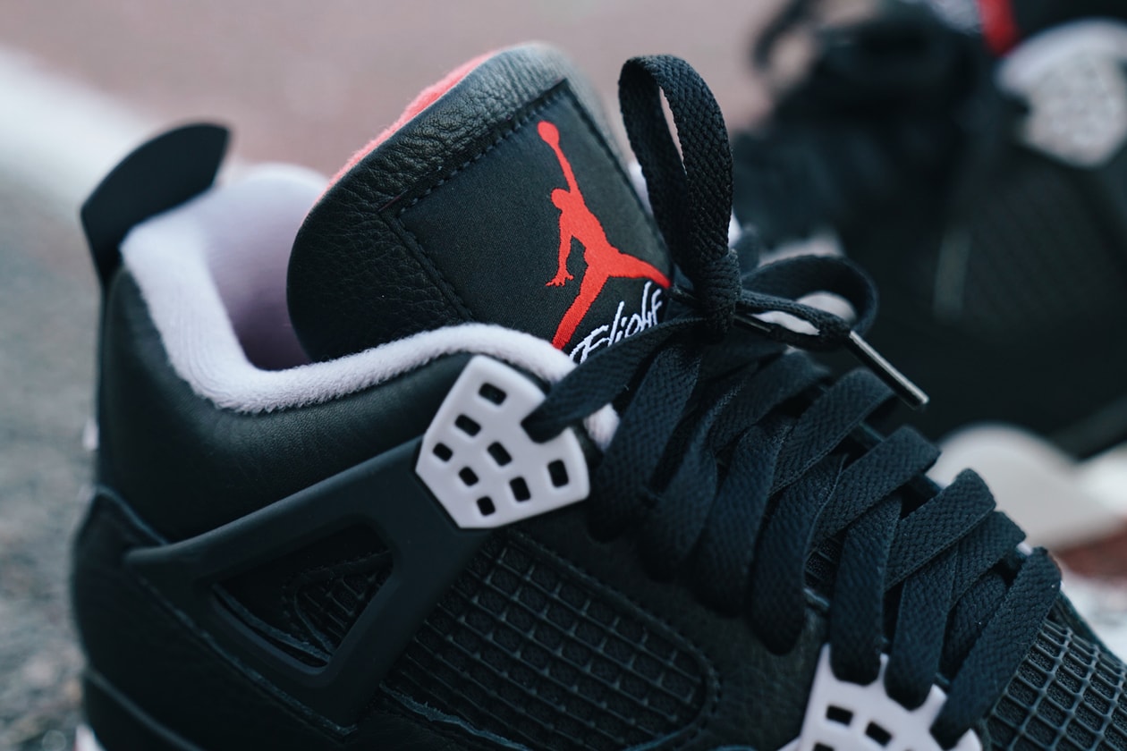 Air Jordan 4 Bred Reimagined vs. 2019 Air Jordan 4 Bred release date store info comparison breakdown pics photos visuals