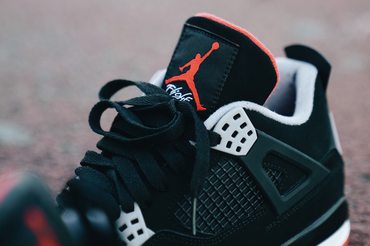 Air Jordan 4 Bred Reimagined vs. 2019 Air Jordan 4 Bred release date store info comparison breakdown pics photos visuals