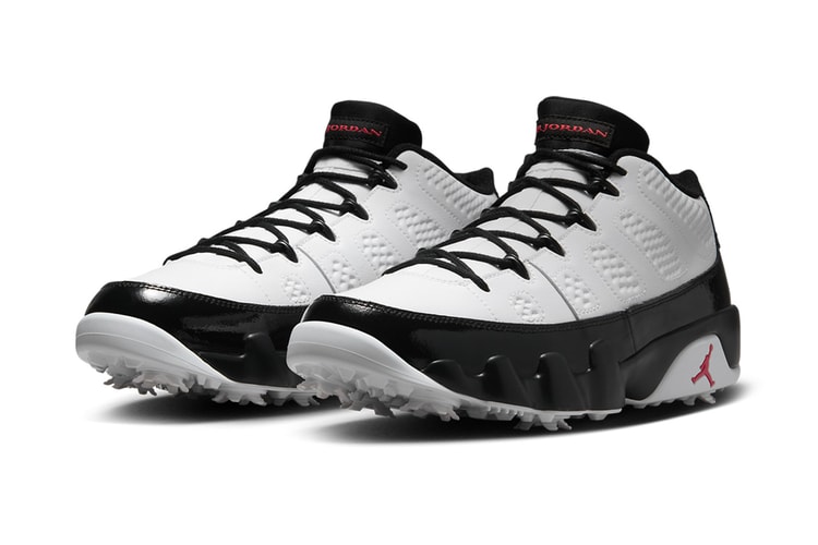 Official Imagery of the Air Jordan 9 Golf "True Red"