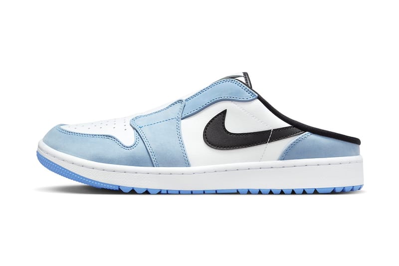 Official Look at the Air Jordan Mule Golf "University Blue"