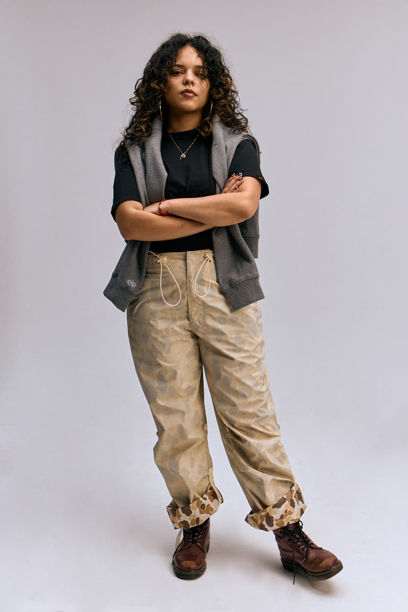 Alpha Industries Spring/Summer 2024 lookbook collection camo military bomber jackets tops pants trousers army campaign