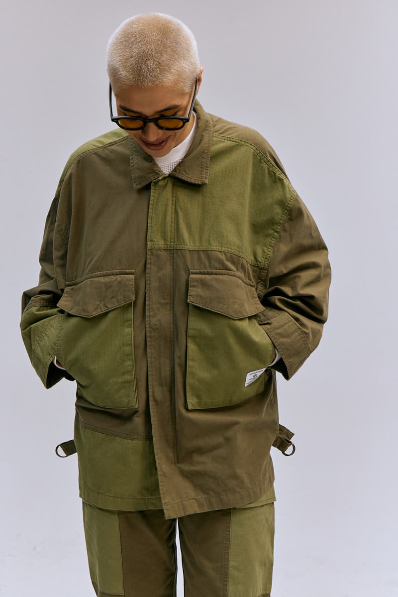 Alpha Industries Spring/Summer 2024 lookbook collection camo military bomber jackets tops pants trousers army campaign