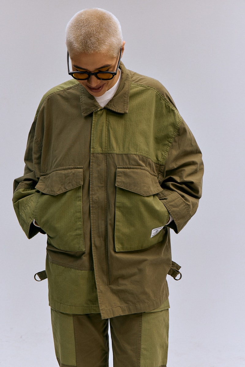 Alpha Industries Spring/Summer 2024 lookbook collection camo military bomber jackets tops pants trousers army campaign