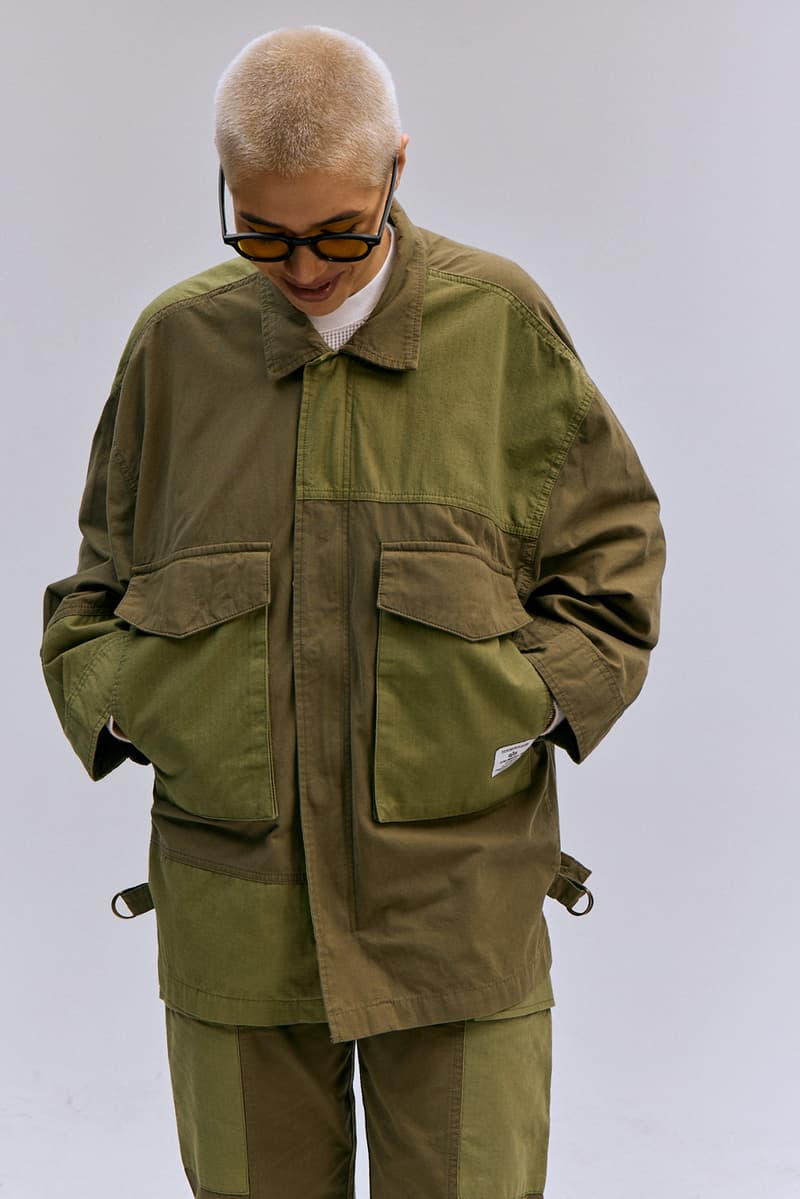Alpha Industries Spring/Summer 2024 lookbook collection camo military bomber jackets tops pants trousers army campaign