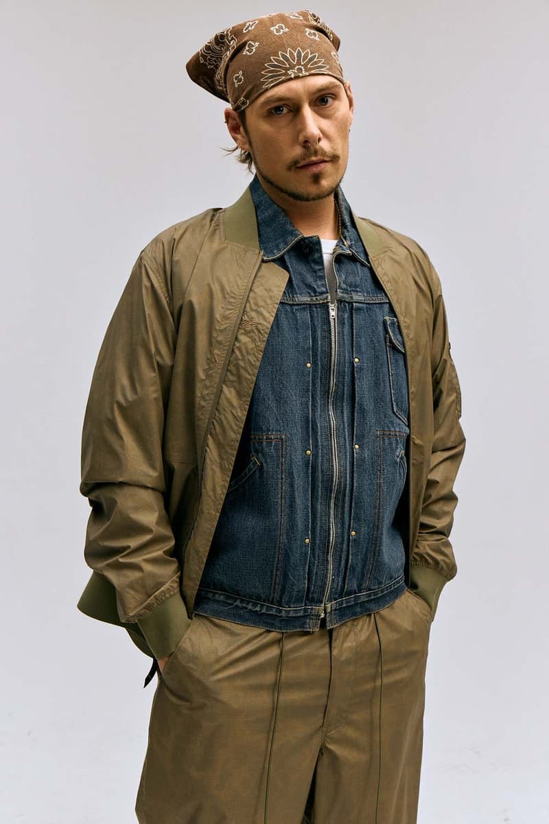 Alpha Industries Spring/Summer 2024 lookbook collection camo military bomber jackets tops pants trousers army campaign