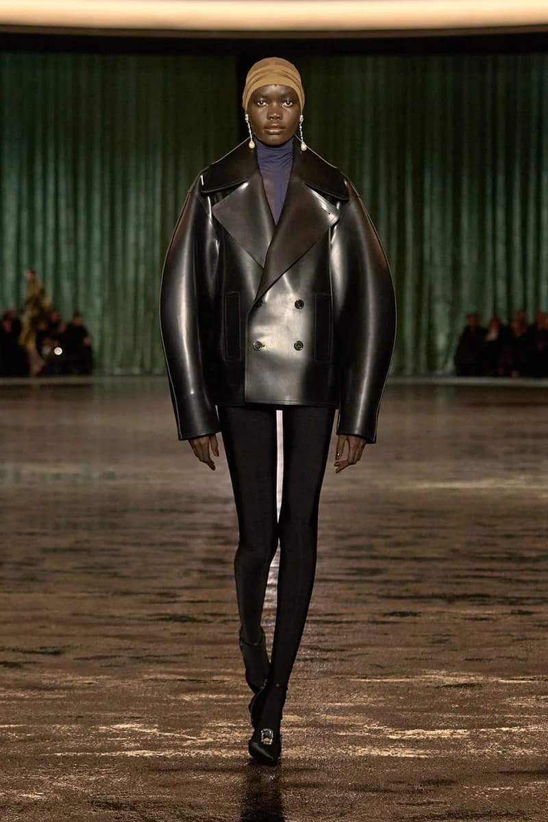 Anthony Vaccarello Is Transparent With Fragility for Saint Laurent FW24 Paris Fashion Week pfw fall winter 2024 sheer transparencies exhibit