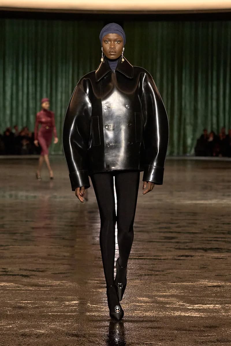 Anthony Vaccarello Is Transparent With Fragility for Saint Laurent FW24 Paris Fashion Week pfw fall winter 2024 sheer transparencies exhibit