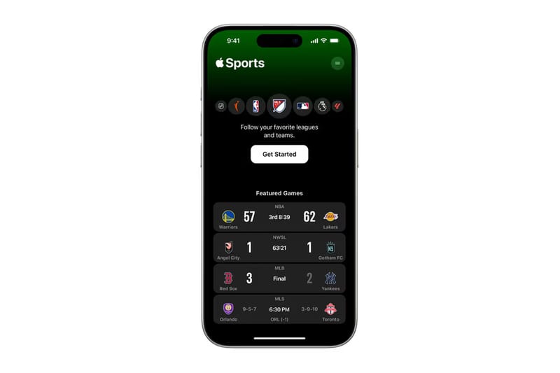 Apple Sports Is a New App Delivering Real-Time Stats on Your Lock Screen