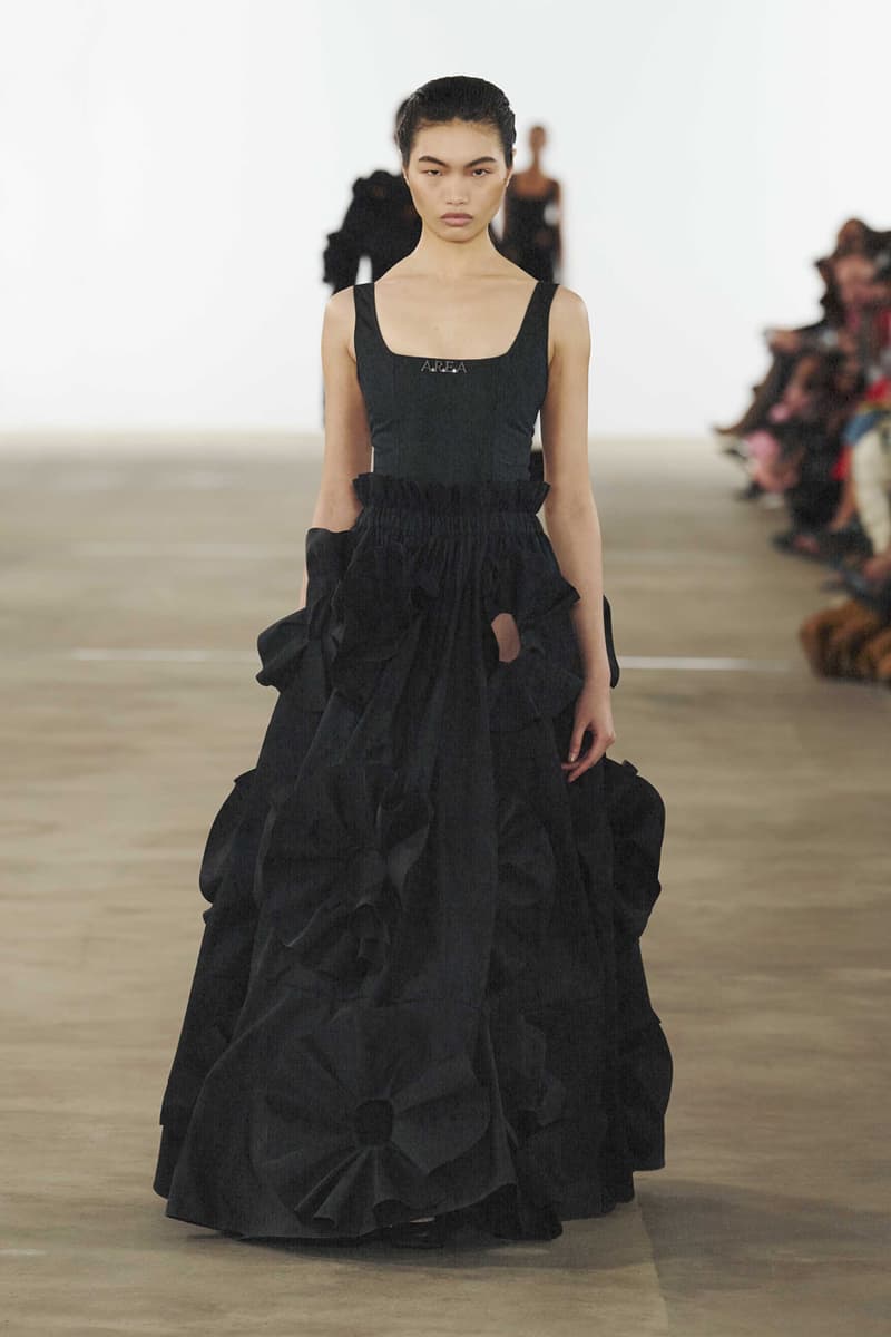 AREA Fall/Winter 2024 Collection New York Fashion Week FW24 Runway Images