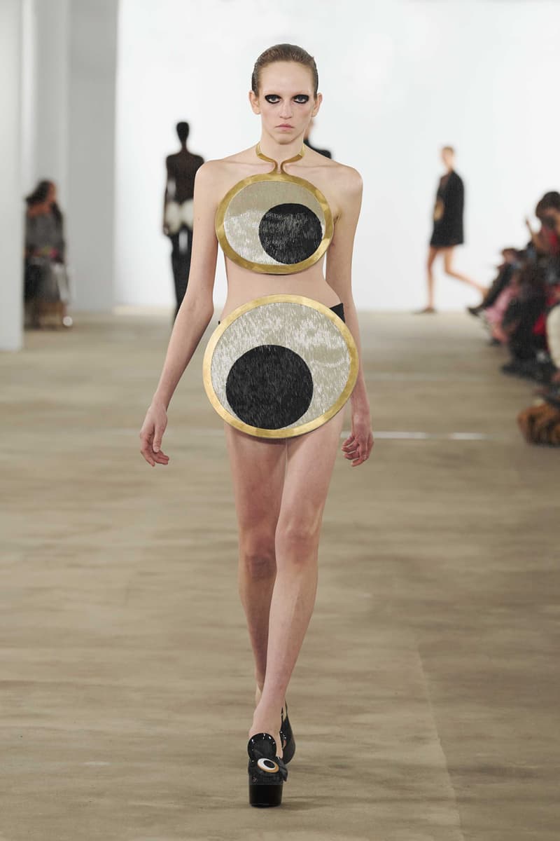 AREA Fall/Winter 2024 Collection New York Fashion Week FW24 Runway Images