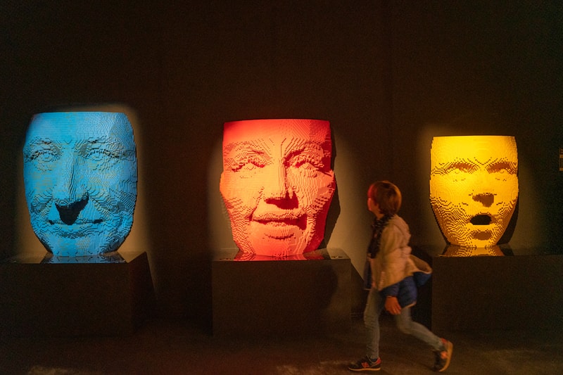 The Art of the Brick LEGO Exhibition London Boiler House