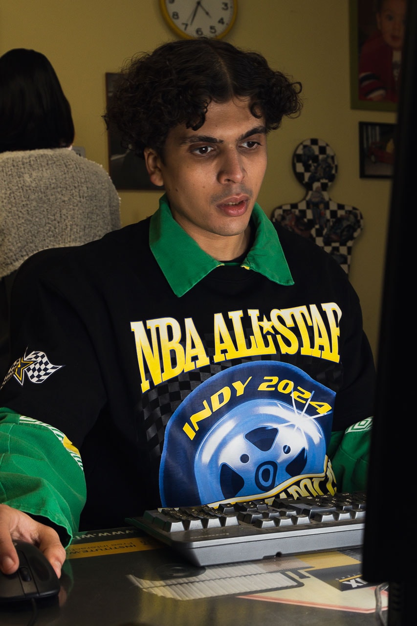 Authmade Merges Motorspot and Basketball in NBA All-Star 2024 Capsule indiana racing nascar link drop release weekend game indianapolis link drop game hoodie jacket lookbook 