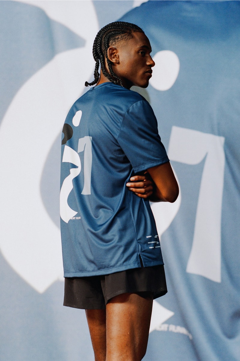 bandit running apparel sports brand spring 2024 collection launch details lookbook view shorts windbreaker rain jacket womens crop performance