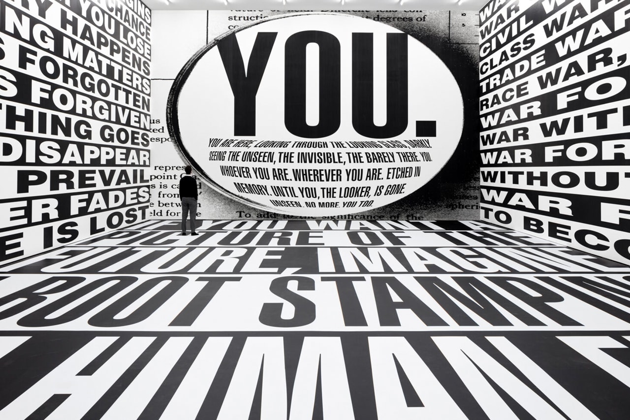 Barbara Kruger Thinking of You. Exhibition Serpentine