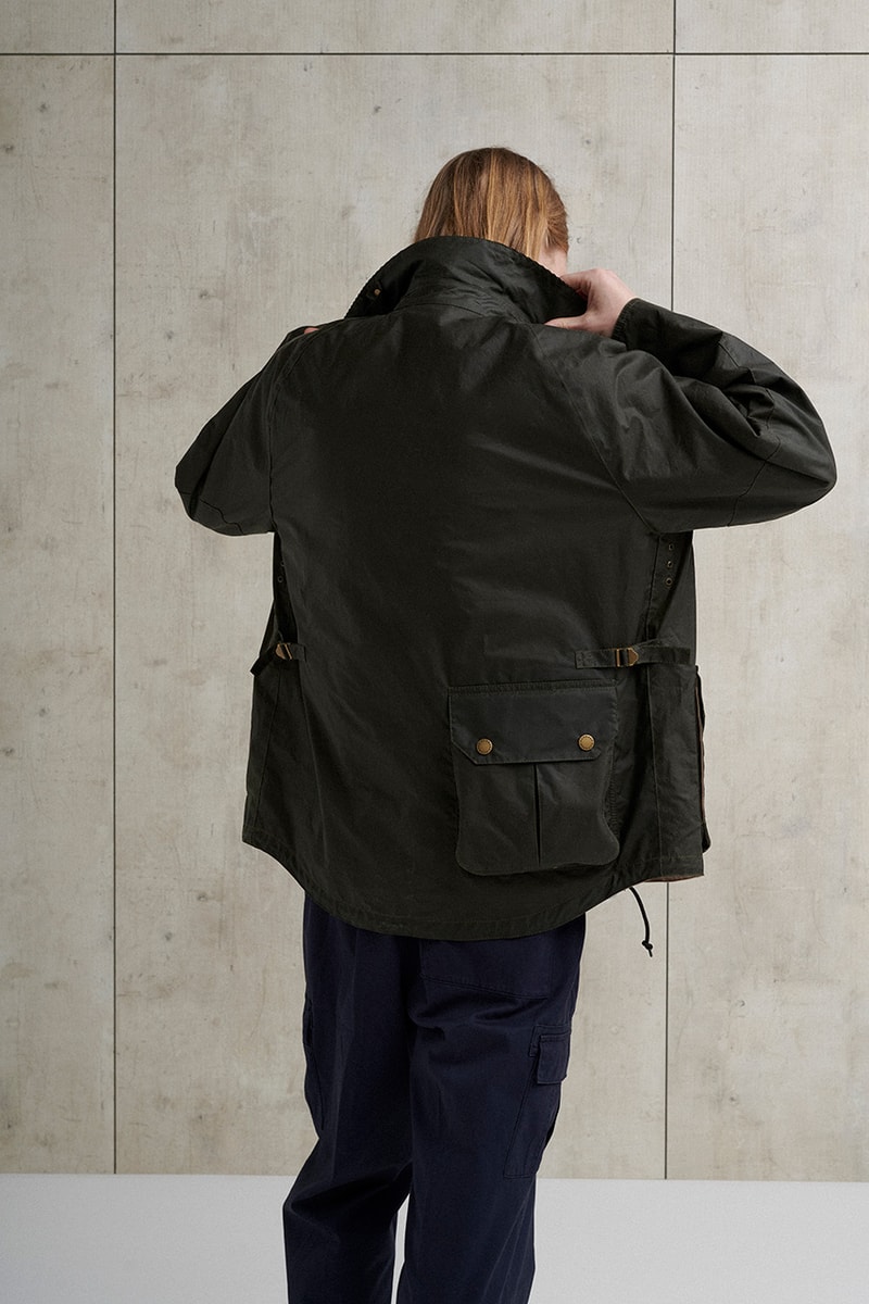 barbour heritage+ collection heritage interview jacket wax deck flight spring summer 2024 streetwear classic fashion
