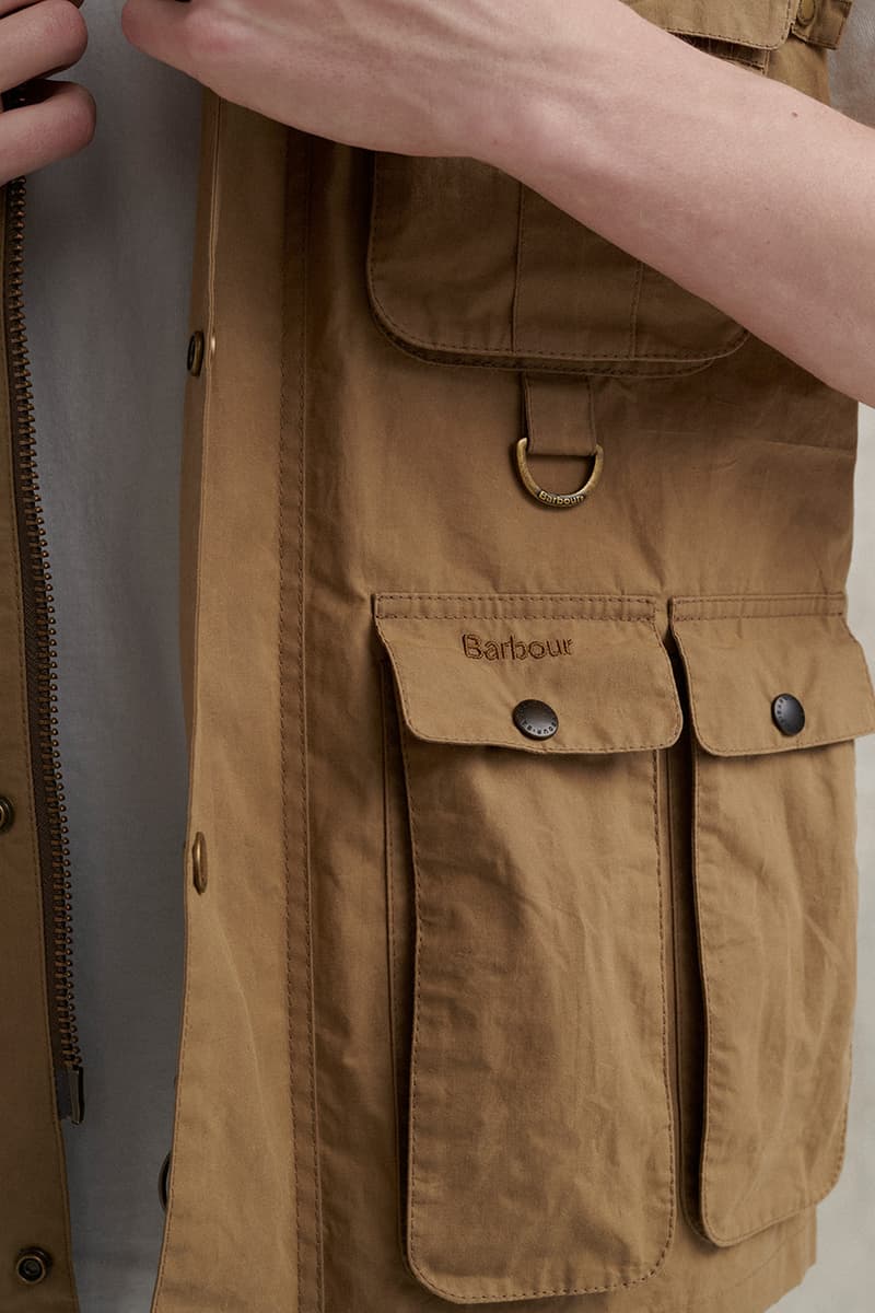 barbour heritage+ collection heritage interview jacket wax deck flight spring summer 2024 streetwear classic fashion