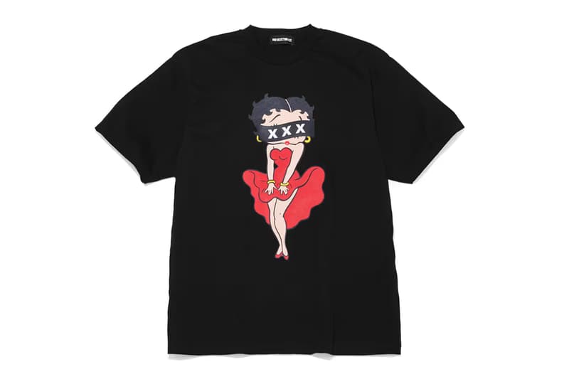 god selection xxx betty boop collaboration crewneck sweatshirt hoodie t shirt sex official release date info phots price store list buying guide 