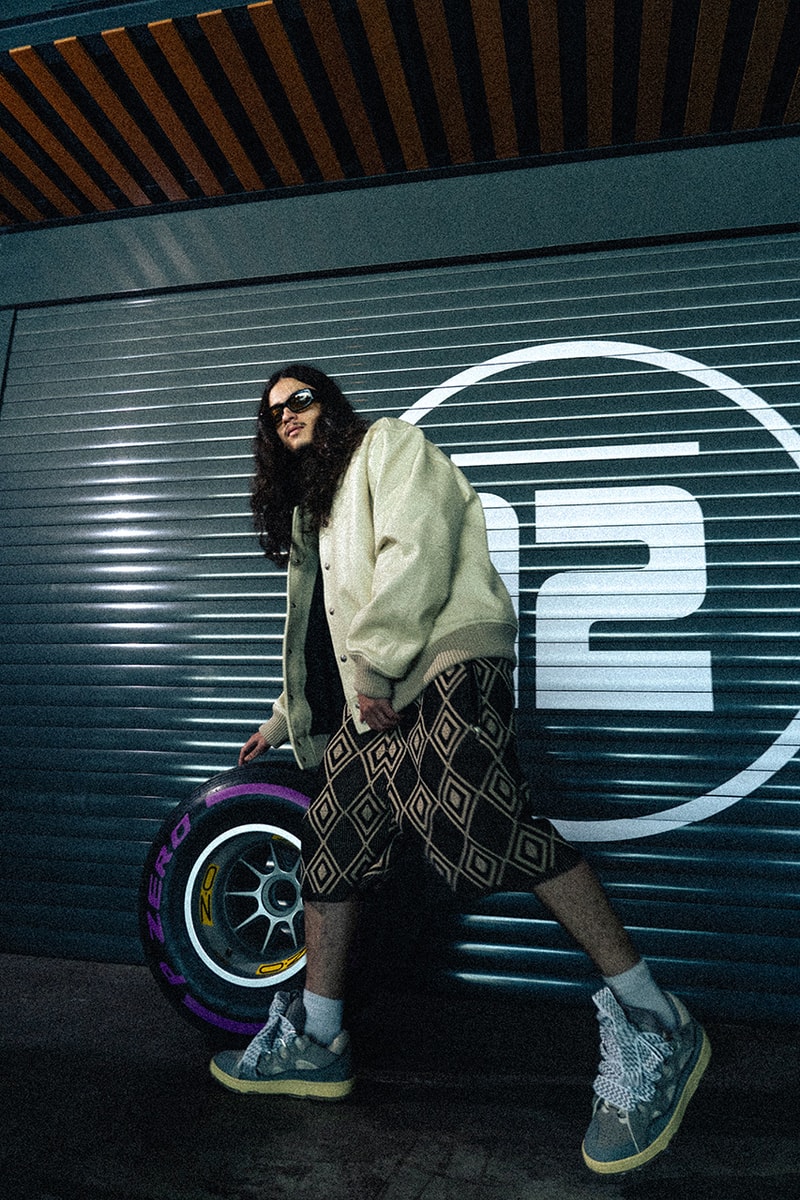 bloomingdales dubai mall relaunch menswear party zegna casablanca fashion sneakers streetwear luxury freek music performance 