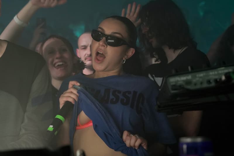 Charli XCX Boiler Room bushwick brooklyn warehouse recap music event julia fox addison rae a g cook george daniel the 1975 dj photos