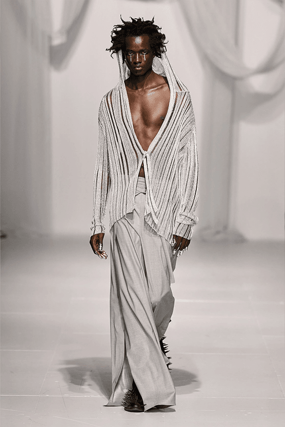 Chet Lo Fall Winter 2024 London Fashion Week menswear womenswear knitwear