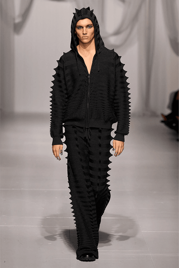 Chet Lo Fall Winter 2024 London Fashion Week menswear womenswear knitwear