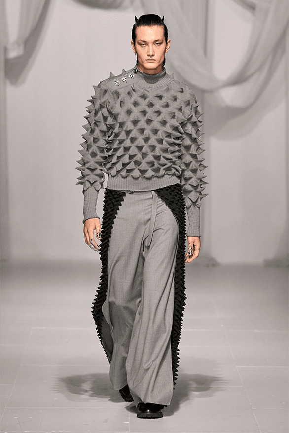 Chet Lo Fall Winter 2024 London Fashion Week menswear womenswear knitwear