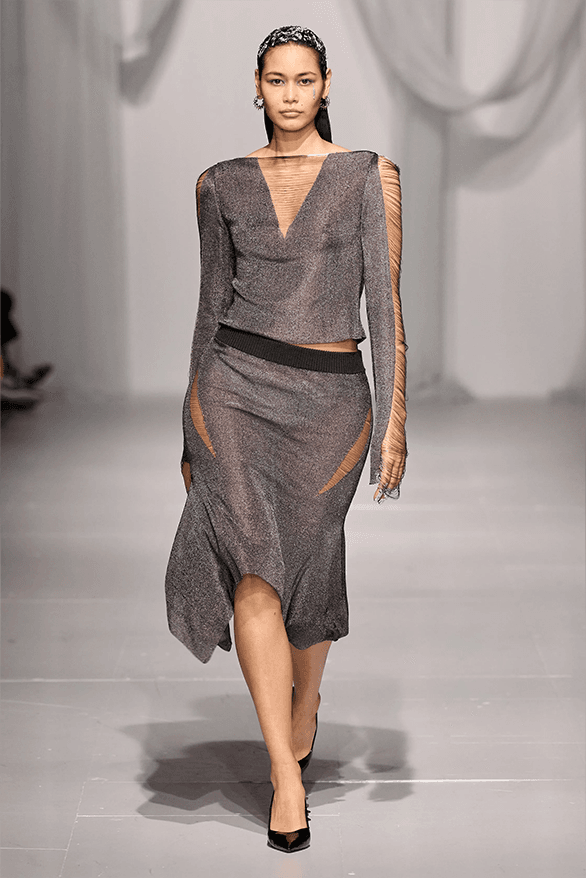 Chet Lo Fall Winter 2024 London Fashion Week menswear womenswear knitwear