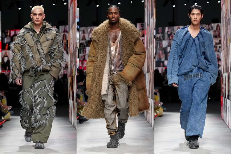Diesel FW24 Turned Zoom Callers Into the Stars of the Show