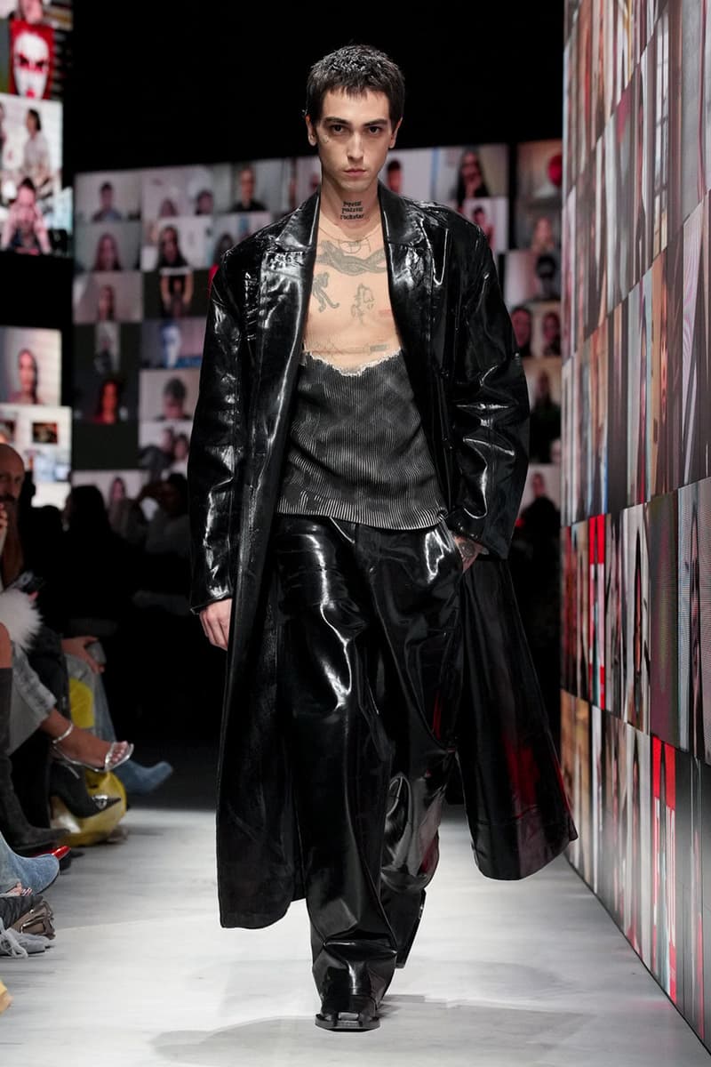 Diesel Fall/Winter 2024 Collection Milan Fashion Week FW24 Runway Images