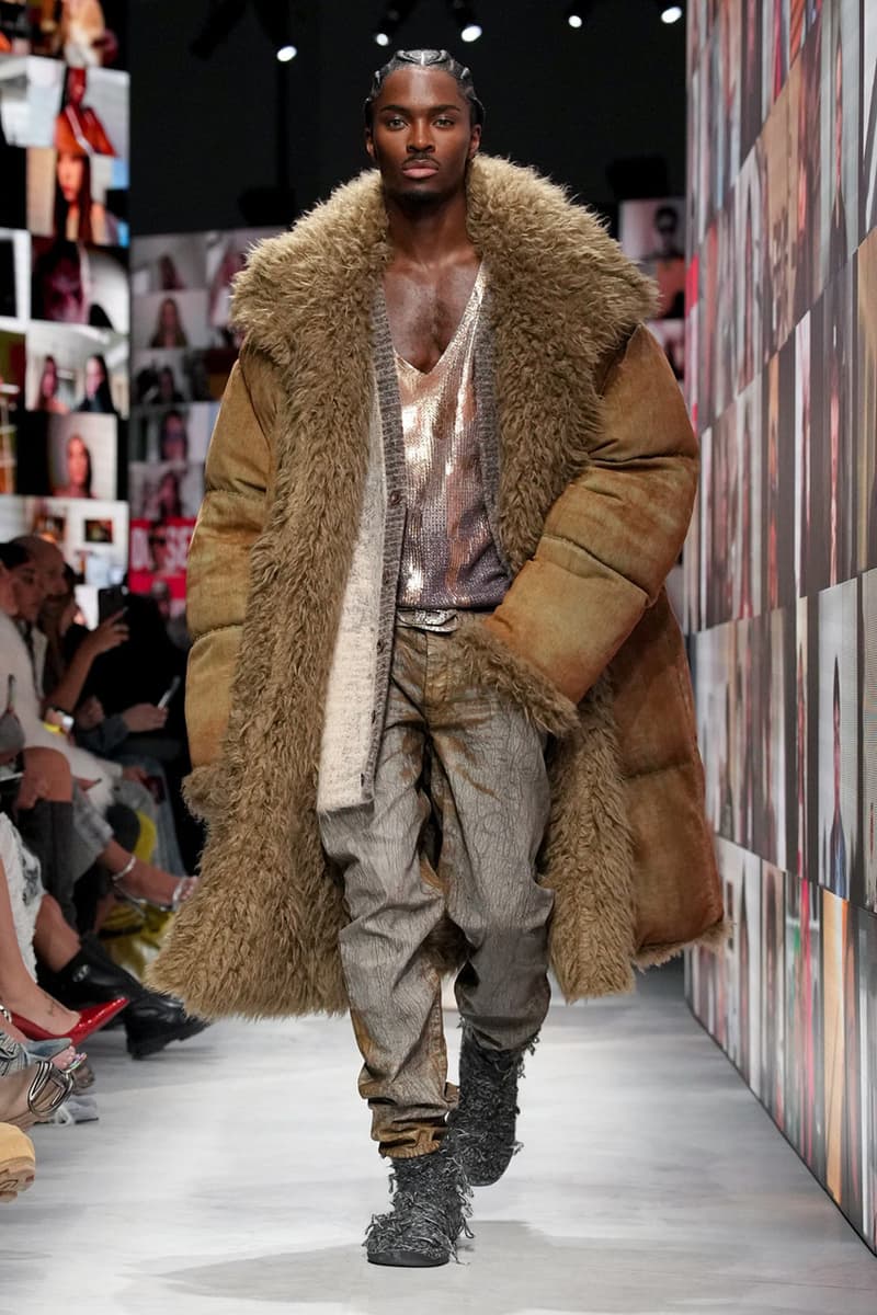 Diesel Fall/Winter 2024 Collection Milan Fashion Week FW24 Runway Images