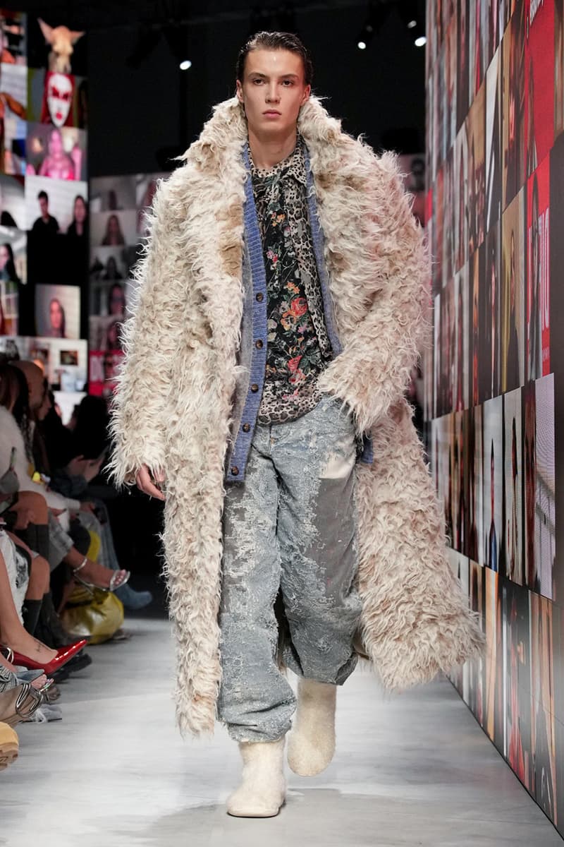 Diesel Fall/Winter 2024 Collection Milan Fashion Week FW24 Runway Images