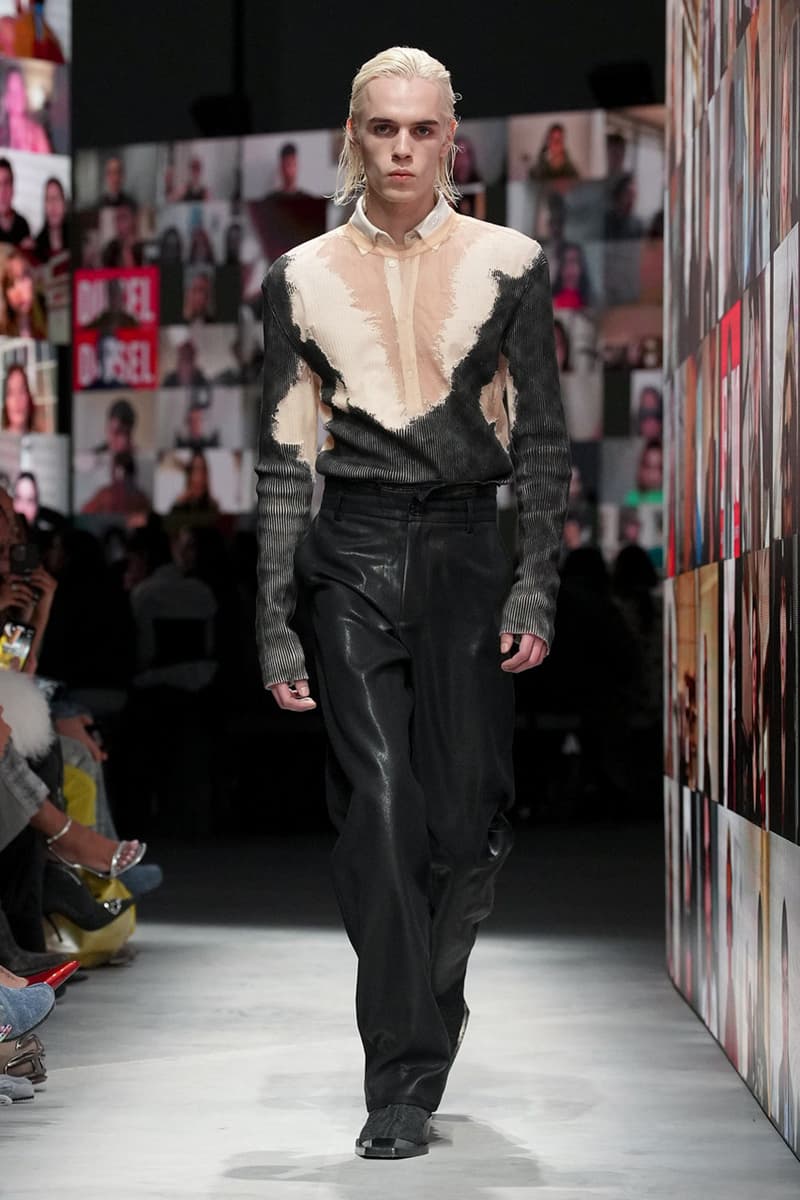 Diesel Fall/Winter 2024 Collection Milan Fashion Week FW24 Runway Images