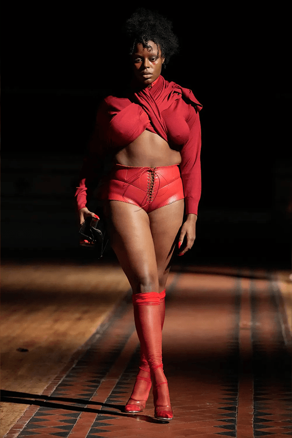 Dilara Findikoglu Fall Winter 2024 London Fashion Week womenswear runway show