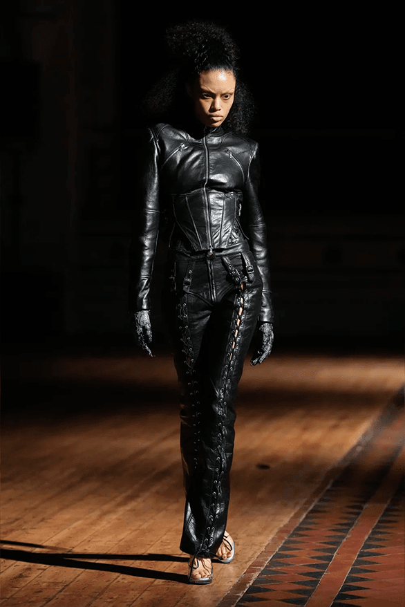 Dilara Findikoglu Fall Winter 2024 London Fashion Week womenswear runway show
