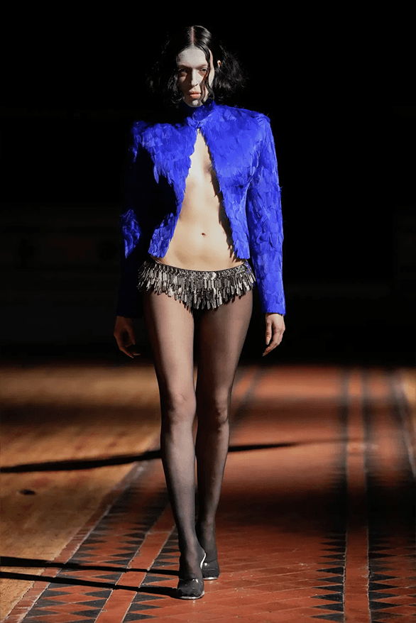 Dilara Findikoglu Fall Winter 2024 London Fashion Week womenswear runway show