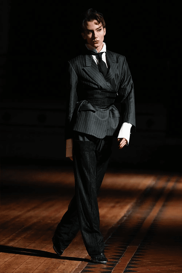 Dilara Findikoglu Fall Winter 2024 London Fashion Week womenswear runway show