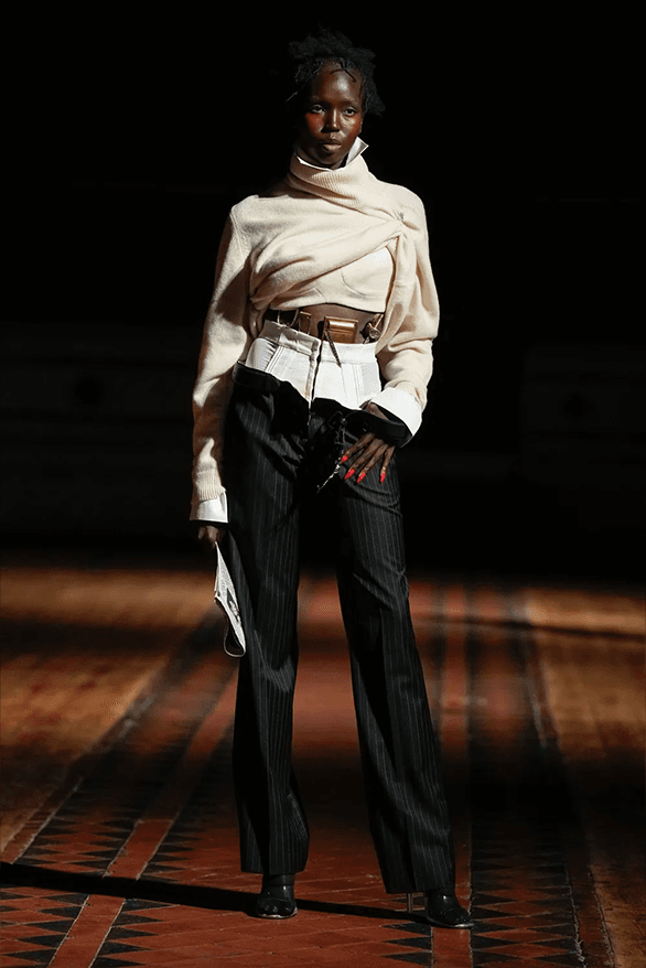 Dilara Findikoglu Fall Winter 2024 London Fashion Week womenswear runway show