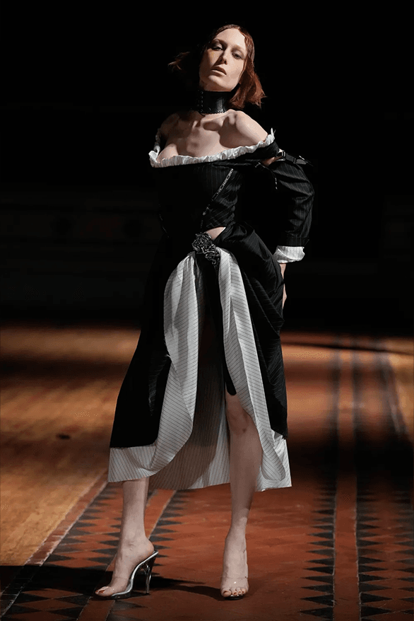 Dilara Findikoglu Fall Winter 2024 London Fashion Week womenswear runway show