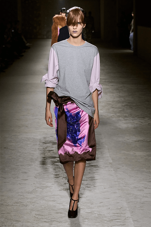 Dries Van Noten Fall Winter 2024 Collection womenswear runway show