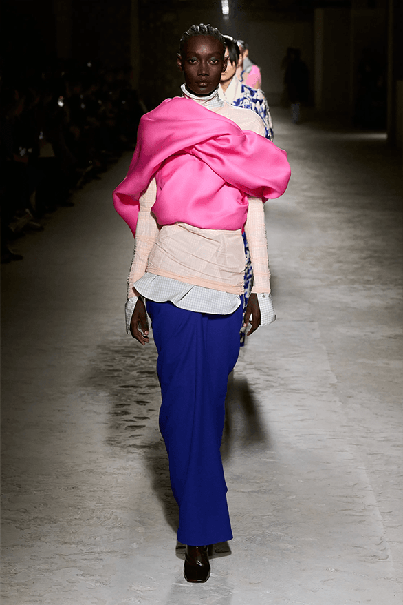 Dries Van Noten Fall Winter 2024 Collection womenswear runway show